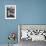 Students Sitting in Newly Integrated Classroom-James Burke-Framed Photographic Print displayed on a wall