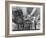 Students Wearing Straw Hats, Swarming Into Sunday Chapel-Cornell Capa-Framed Photographic Print