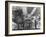 Students Wearing Straw Hats, Swarming Into Sunday Chapel-Cornell Capa-Framed Photographic Print