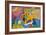 Studie zu Improvisation 3 (1910)-Wassily Kandinsky-Framed Art Print