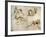 Studies, 1913-Agostino of Siena-Framed Giclee Print