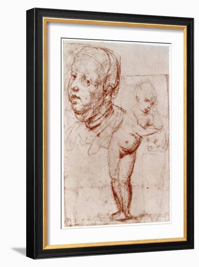 Studies, 1913-Albrecht Durer-Framed Giclee Print