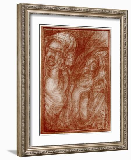 Studies, 1913-Albrecht Durer-Framed Giclee Print