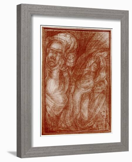 Studies, 1913-Albrecht Durer-Framed Giclee Print