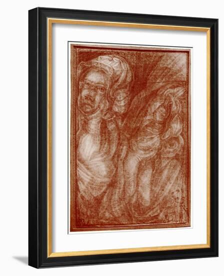 Studies, 1913-Albrecht Durer-Framed Giclee Print