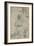 Studies for Two Kneeling Women-Raphael-Framed Giclee Print