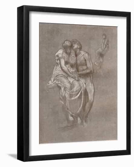 'Studies for Wedded', 1882, (1897)-Frederic Leighton-Framed Giclee Print