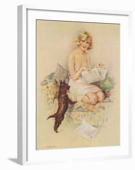 Studies in Femininity-The Vintage Collection-Framed Giclee Print