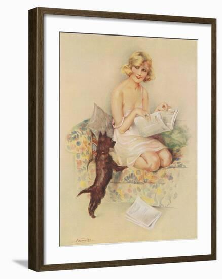 Studies in Femininity-The Vintage Collection-Framed Giclee Print