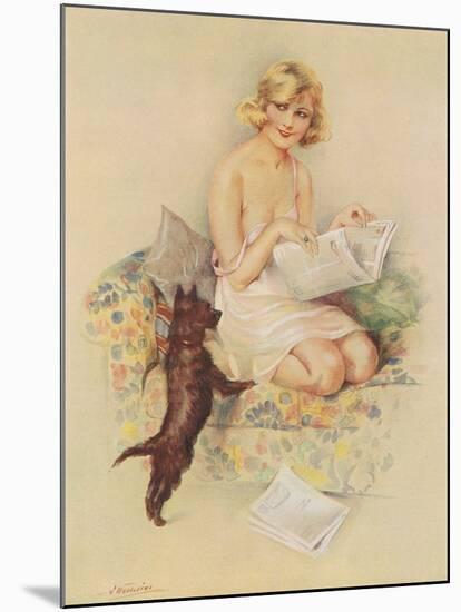 Studies in Femininity-The Vintage Collection-Mounted Giclee Print