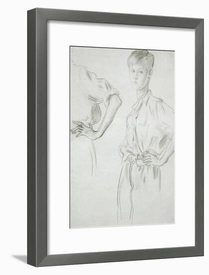 Studies of a Boy-Augustus Edwin John-Framed Giclee Print