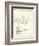 Studies of Boats (Pencil on Paper)-Claude Monet-Framed Giclee Print