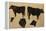 Studies of Long Horned Cattle (Oil on Board)-Richard Ansdell-Framed Premier Image Canvas