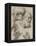 Studies of the Heads of Two Apostles and of their Hands-Raphael-Framed Premier Image Canvas