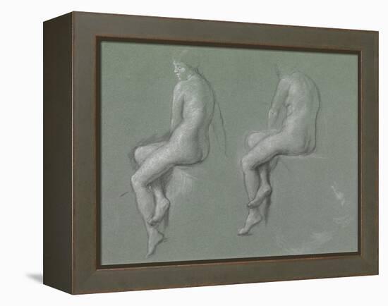 Studies of the Nude-Edward John Poynter-Framed Premier Image Canvas