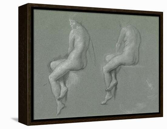 Studies of the Nude-Edward John Poynter-Framed Premier Image Canvas