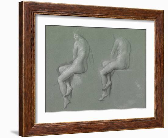 Studies of the Nude-Edward John Poynter-Framed Giclee Print