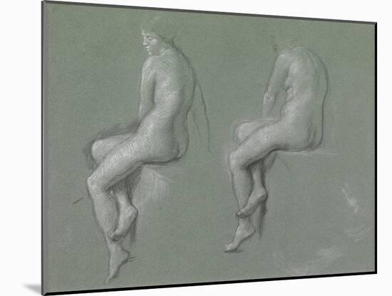 Studies of the Nude-Edward John Poynter-Mounted Giclee Print