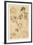 Studies of Women-Paul Albert Besnard-Framed Giclee Print