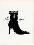Little Black Short Boot-Studio 5-Art Print