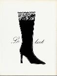 Little Black Tall Boot-Studio 5-Art Print
