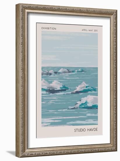 Studio Havde Seascape-1x Studio II-Framed Giclee Print