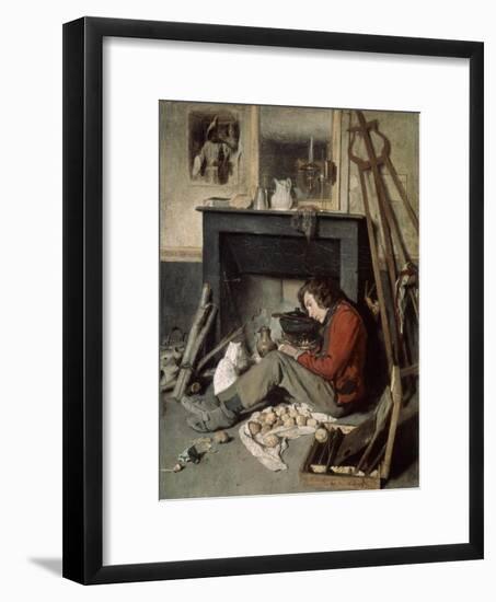 Studio Interior, 1845-Octave Tassaert-Framed Giclee Print