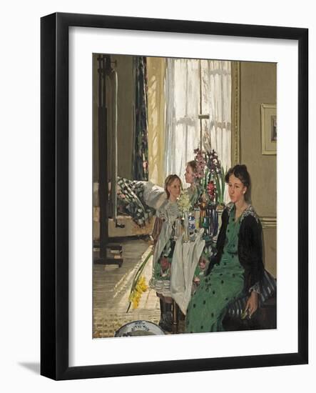 Studio Interior, 1914-Hilda Fearon-Framed Giclee Print