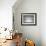 Studio Interior With Spotlights-pinkypills-Framed Art Print displayed on a wall