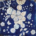 Blue Chinoserie Garden1-Studio M-Art Print