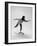 Studio Photos of Gloria Steinem Riding a Skateboard with a 007 James Bond Sweatshirt, 1965-Yale Joel-Framed Photographic Print