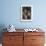 Studio Portrait, Boy with Pekingese Dog-null-Framed Photographic Print displayed on a wall