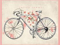 Flower Vintage Bicycle-studiohome-Art Print