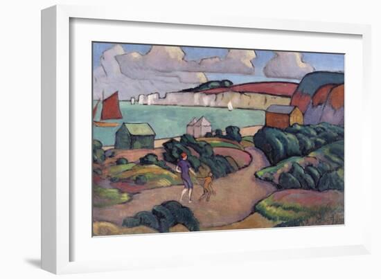 Studland Bay, 1911-Roger Eliot Fry-Framed Giclee Print