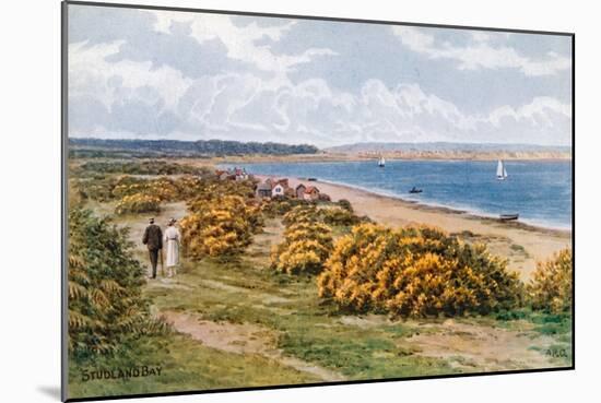 Studland Bay-Alfred Robert Quinton-Mounted Giclee Print