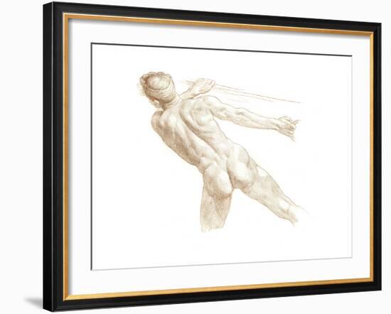 Study, 1895-Frank Dicksee-Framed Giclee Print