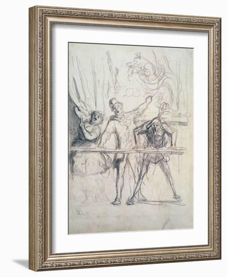 Study, 18th Century-Giovanni Battista Tiepolo-Framed Giclee Print