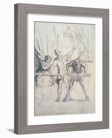 Study, 18th Century-Giovanni Battista Tiepolo-Framed Giclee Print