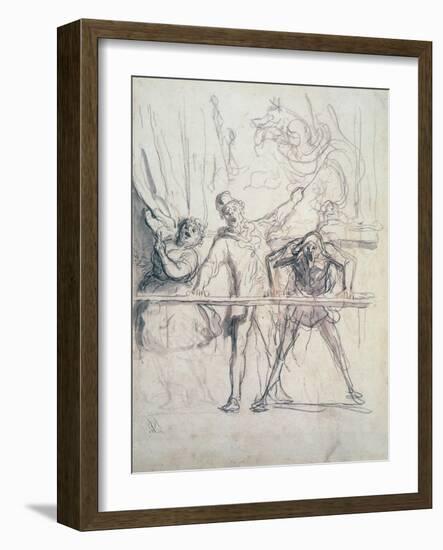 Study, 18th Century-Giovanni Battista Tiepolo-Framed Giclee Print