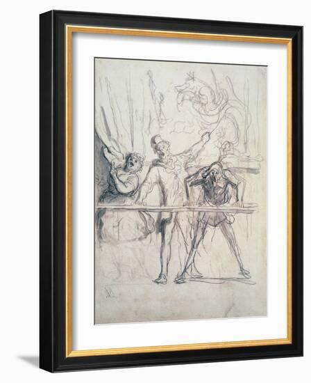 Study, 18th Century-Giovanni Battista Tiepolo-Framed Giclee Print