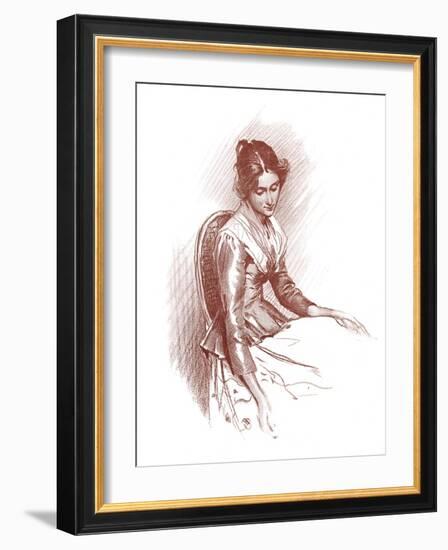 Study, 1901-Gabriel Nicolet-Framed Giclee Print