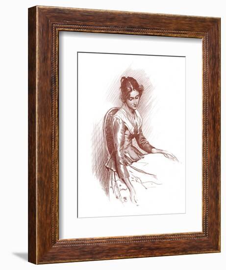 Study, 1901-Gabriel Nicolet-Framed Giclee Print