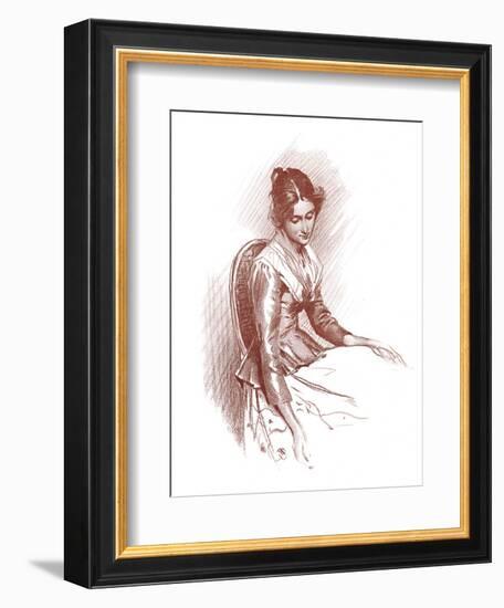 Study, 1901-Gabriel Nicolet-Framed Giclee Print