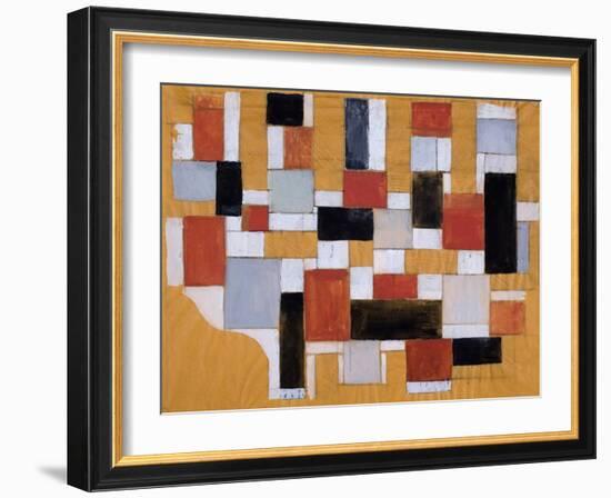 Study, 1926-Theo Van Doesburg-Framed Giclee Print