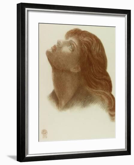 Study after 'Astarte Syriaca'-Dante Gabriel Charles Rossetti-Framed Giclee Print