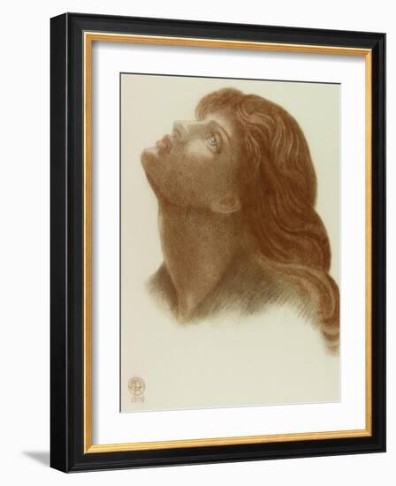 Study after 'Astarte Syriaca'-Dante Gabriel Charles Rossetti-Framed Giclee Print