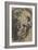 Study after Michelangelo's Saint Damian, C. between 1545 and 1550 (Black Chalk, Heightened with Whi-Jacopo Robusti Tintoretto-Framed Giclee Print