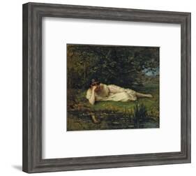 Study at the water's edge, 1864 by Berthe Morisot-Berthe Morisot-Framed Giclee Print