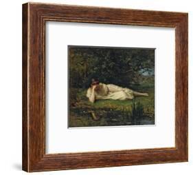 Study at the water's edge, 1864 by Berthe Morisot-Berthe Morisot-Framed Giclee Print