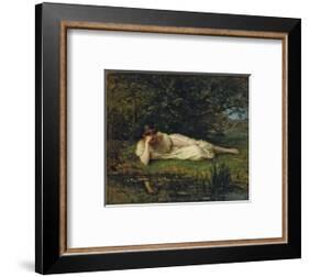 Study at the water's edge, 1864 by Berthe Morisot-Berthe Morisot-Framed Giclee Print